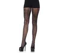Leg Avenue 7953 Collant Crocheté en Élasthanne/Lurex Or Rose Tu Eur 34-38