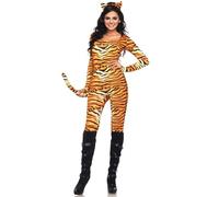 LEG AVENUE 83895 - Ensemble de costume de tigresse sauvage, 2 pièces, taille XL, orange / noir
