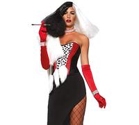 Leg Avenue - 8539603101 - Costume Diva Cruelle - Large (40 EU)
