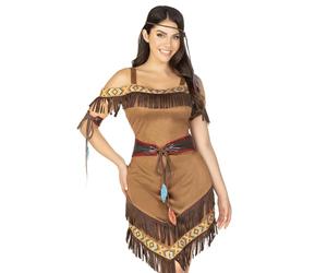 Leg Avenue 8539806077 Costume Princesse Indigène, M/L (40-42 EU), Marron