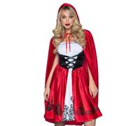 Leg Avenue 85614-2 pc. Ensemble Petit Chaperon Rouge Classique ; Taille M