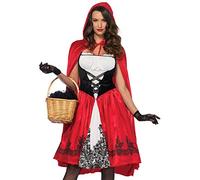 Leg Avenue 85614-2 pc. Ensemble Petit Chaperon Rouge Classique ; Taille M