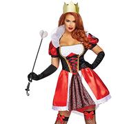 Leg Avenue 8683903012 Costume Alice in Wonderland Queen, Multi, Large