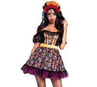Leg Avenue 87153 10103 Carnival Costume, Theme Party, Multi-Coloured, L