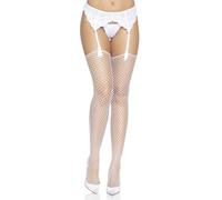 Leg Avenue 9040 Collant sans Bande Industrial Net Blanc Tu Eur 34-38