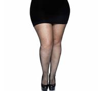 Leg Avenue Backseam Panty - Black Plus Size