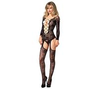 Leg Avenue Bodystocking à Jarretelles Florales