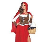 Leg Avenue Chaperon Costume pour Femme Rouge Taille L