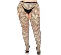 Leg Avenue Collants Résille Noir