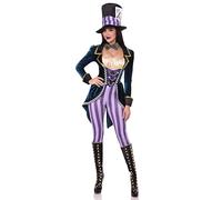 Leg Avenue Combinaison Mad Hatter Classique pour Femme - Taille S - Multicolore