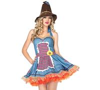 Leg Avenue Costume 2 Pièces Epouvantail Bleu Small/Medium