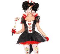 Leg Avenue Costume 2 Pièces Reine Royale Noir/Rouge X-Large