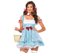 Leg Avenue Costume Charmante Dorothy d'Oz Bleu/Blanc Taille M/L