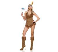 Leg Avenue Costume Indienne Bronzage X-Large