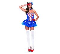 Leg Avenue Costume Petite Marinette Sequin Bleu Taille S