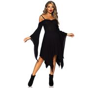 Leg Avenue Cotton bell sleeved dress Déguisement Carnaval pour femme, S (Noir)