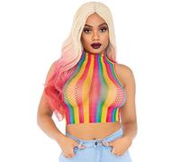 Leg Avenue Crop Top résille pour femme