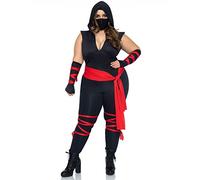 Leg Avenue Deadly Ninja Carnival Costume, Size 1X-2X