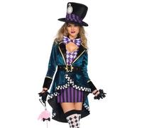 Leg Avenue Déguisement Delightful Hatter, Taille 1X-2X