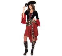 Déguisement - Pirate femme - Robe, Ceinture - Multicolore - Adulte L