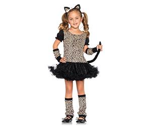Leg Avenue Déguisement Fille Little Leopard, Taille L