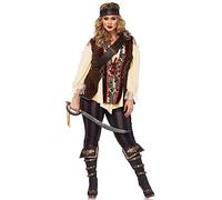 Leg Avenue Déguisement Grande Taille Captain Blackheart, Taille 3X-4X