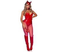 Leg Avenue - Devil headband and long tail, Taille Unique (Rouge)
