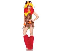 Leg Avenue Dragon Impérial Costume pour Femme Rouge Taille S/M