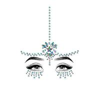 Leg Avenue Eye030-18322 Karma Adhesive Face Jewels Sticker, O/S, Clear Adult Sized Costumes, Multi, One