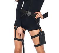 Leg Avenue - Garter Utility Belt, Taille Unique (Le Noir)