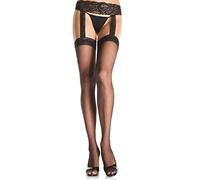 Lingerie Sexy Femme Collant Porte-Jarretelles Voile Illusion - 20D - LEG AVENUE