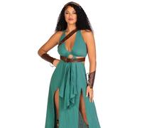 Leg Avenue Innocente Guerrière Costume de 4 Pièces Vert
