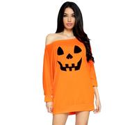 Leg Avenue - Jersey Pumpkin Dress, S/M (Orange)