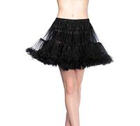 Leg Avenue Jupon Gonflant Tulle Noir 1x-2x