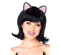 Leg Avenue - Kitty Kat Bob Wig, Taille Unique (Le Noir)