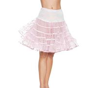 Leg Avenue - Knee-Length Petticoat, Taille Unique (Rose)