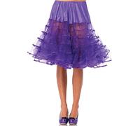 Leg Avenue - Knee-Length Petticoat, Taille Unique (Violet)