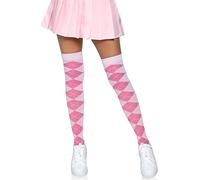 Leg Avenue Knit over the knee socks, Taille Unique (Rose)