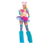 Leg Avenue Maillot De Bain Bikini 2-Pièces À Nouer Fuchsia Medium
