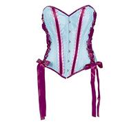 Leg Avenue Mariela Corset Model 86513 Turquoise S, 1er Pack de 1 (1 x 1 pièce)
