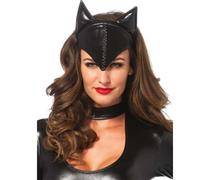 Leg avenue - masque de femme chat noir