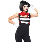 Leg Avenue Mime Costume Femme Noir Taille L