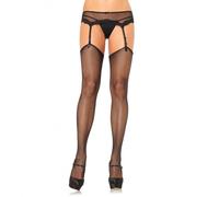 Leg Avenue - Sexy bas noir résille