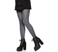 Leg Avenue - Nylon opaque pantyhose, Taille Unique (Gris)