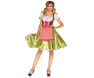 Leg Avenue Oktoberfest Darling Greta Costume pour Femme Multicolore Taille S