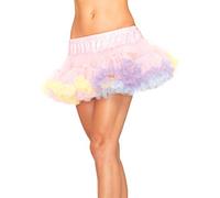 Leg Avenue Petticoat Mini Jupe en Tulle Multicolore Taille Unique