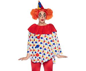 Leg Avenue Poncho Clown & Chapeau, Taille Unique Femme