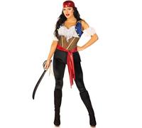 Leg Avenue Ravishing Pirate Catsuit Déguisement pour femme Taille L