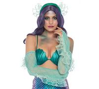 Leg Avenue Sea Foam Mermaid Kit, Panamas Femme, Vert (Green), (Taille fabricant: Taille uniqueUk 6-12)