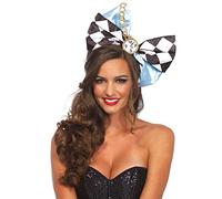 Leg Avenue Serre-tête Alice Noir/Blanc Taille Unique